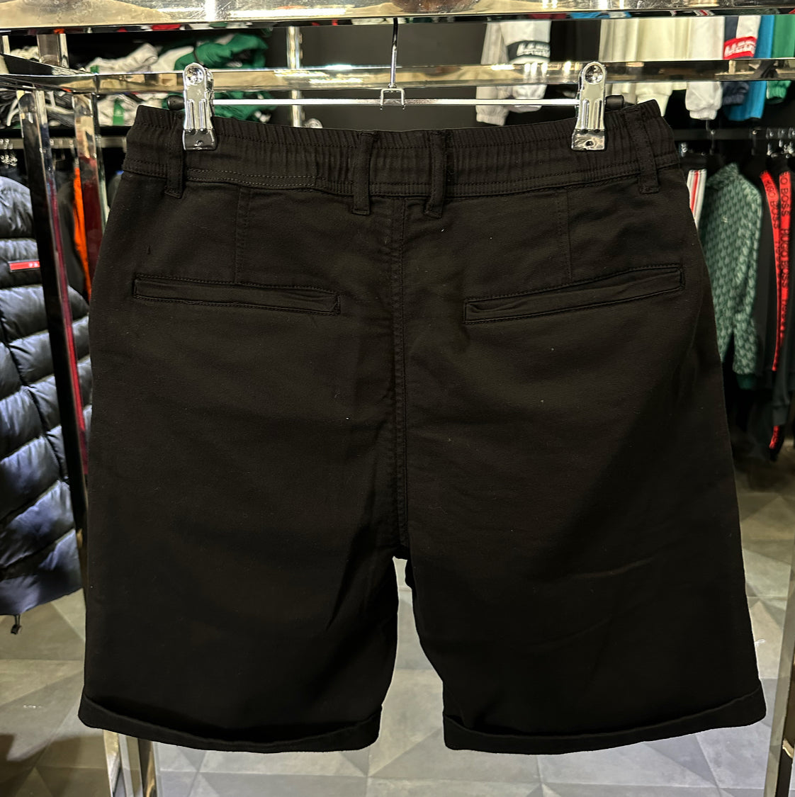 BΕΡΜΟΥΔΑ - TOMMY HILFIGER ΜΑΥΡΗ