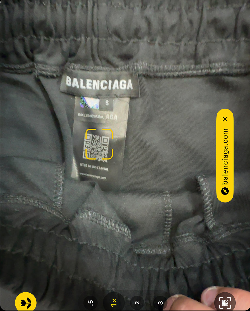 BALENCIAGA - ΜΑΥΡΟ ΣΕΤ ΣΟΡΤΣ