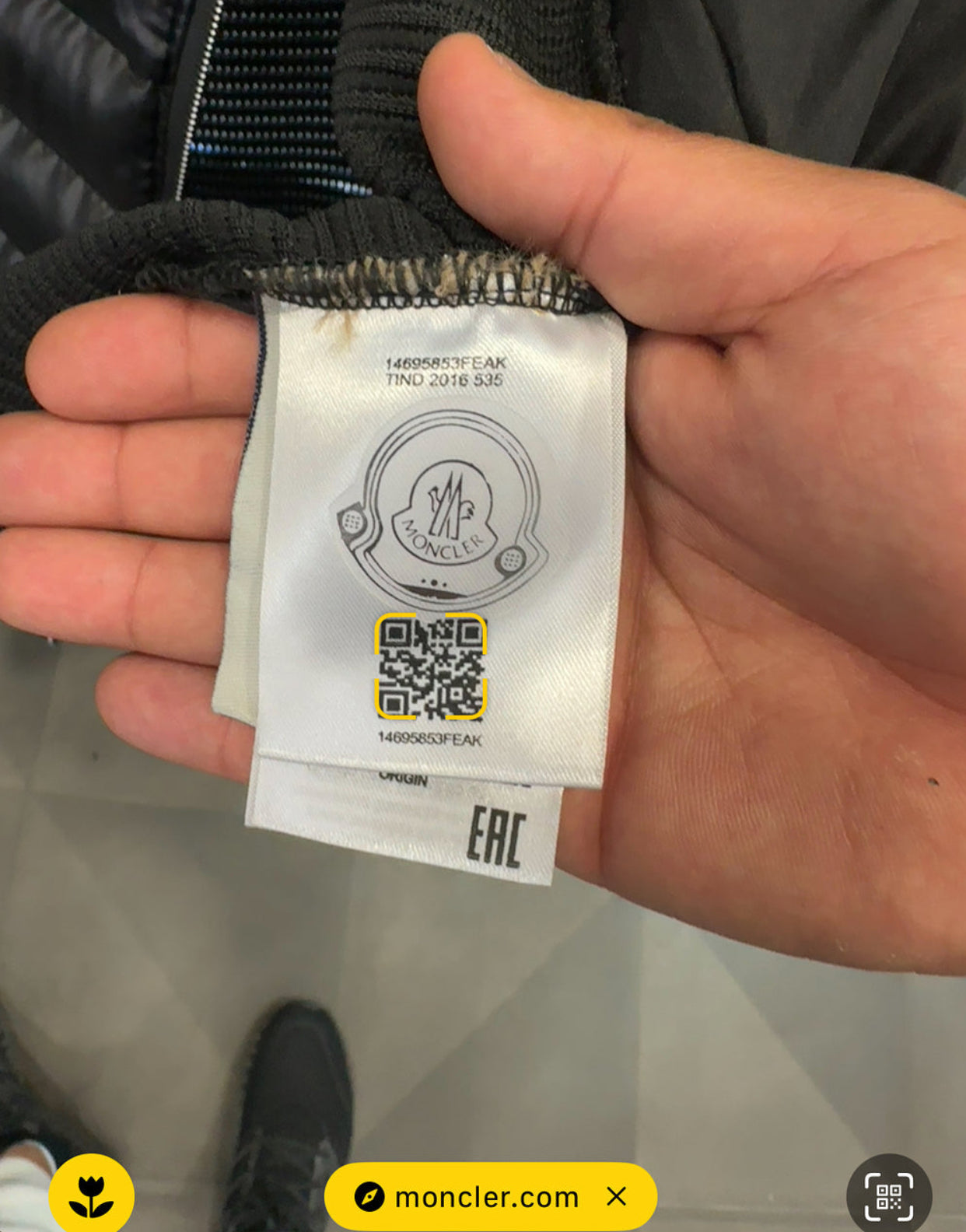 MONCLER - ΖΑΚΕΤΑ ΜΠΟΥΦΑΝ B991 3A QUALITY