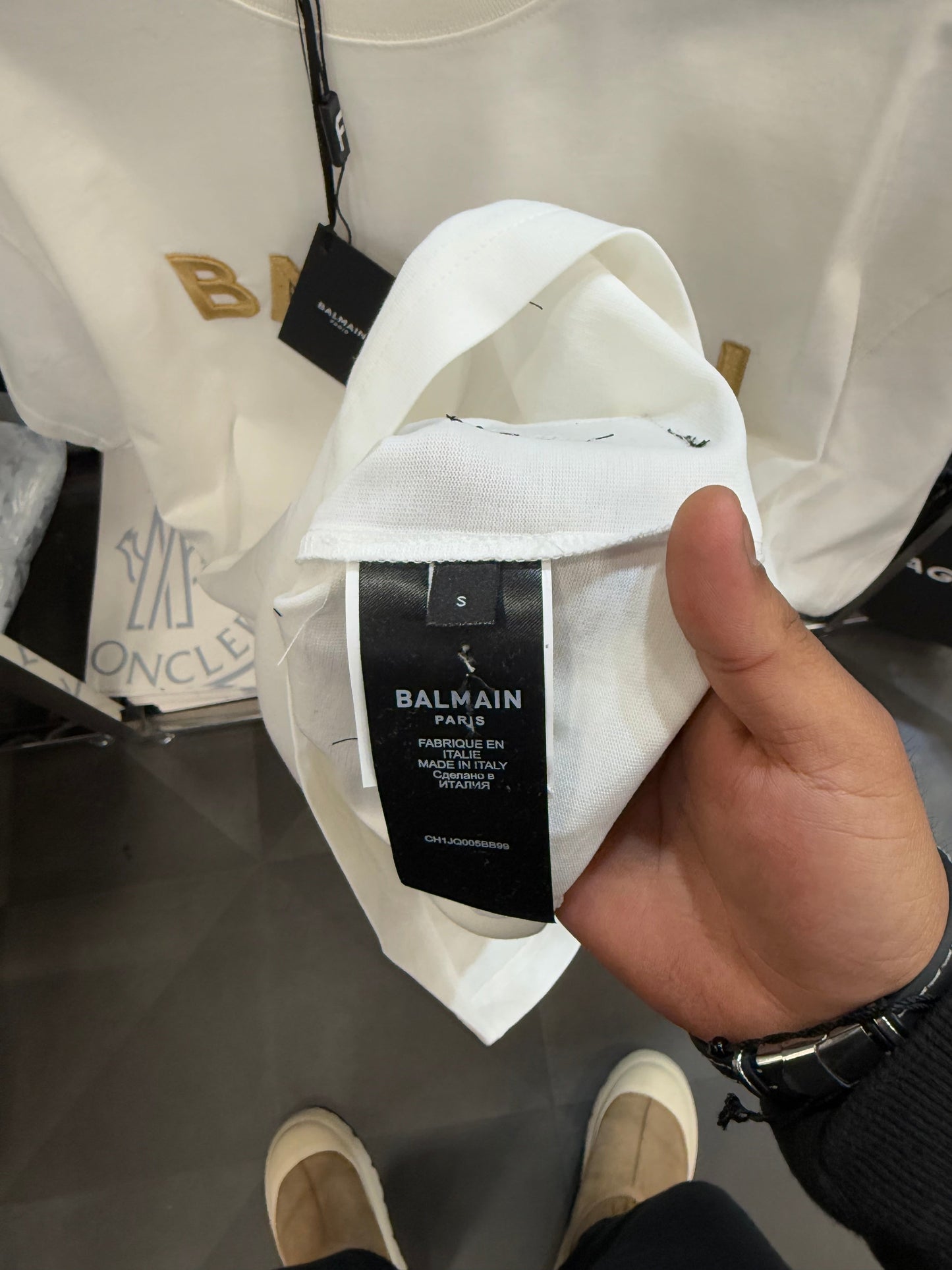 BALMAIN T-SHIRT 2024 A