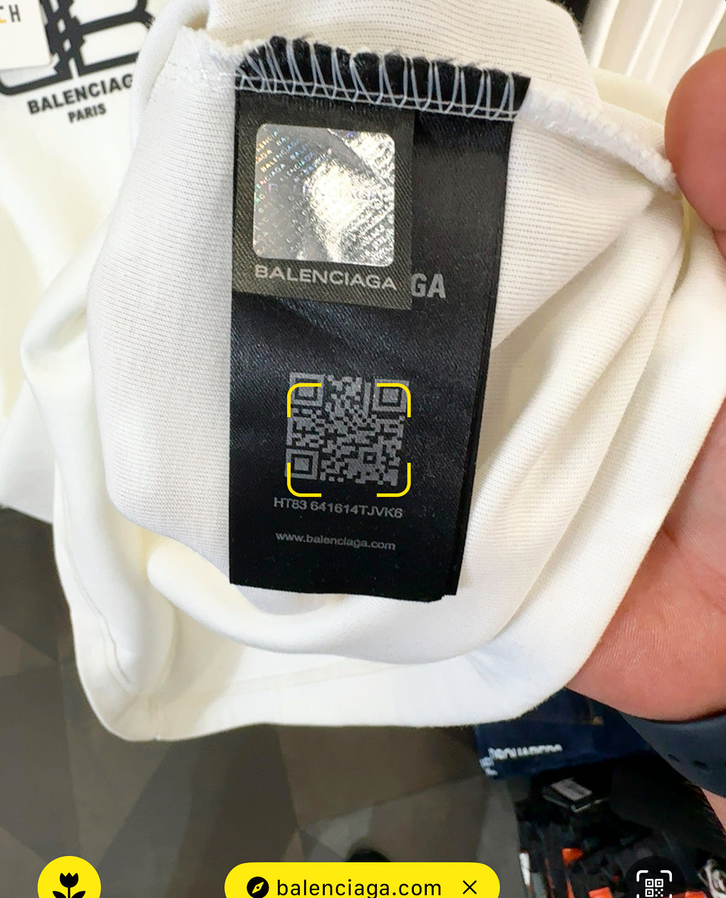 BALENCIAGA - ΛΕΥΚΟ ΣΕΤ ΣΟΡΤΣ