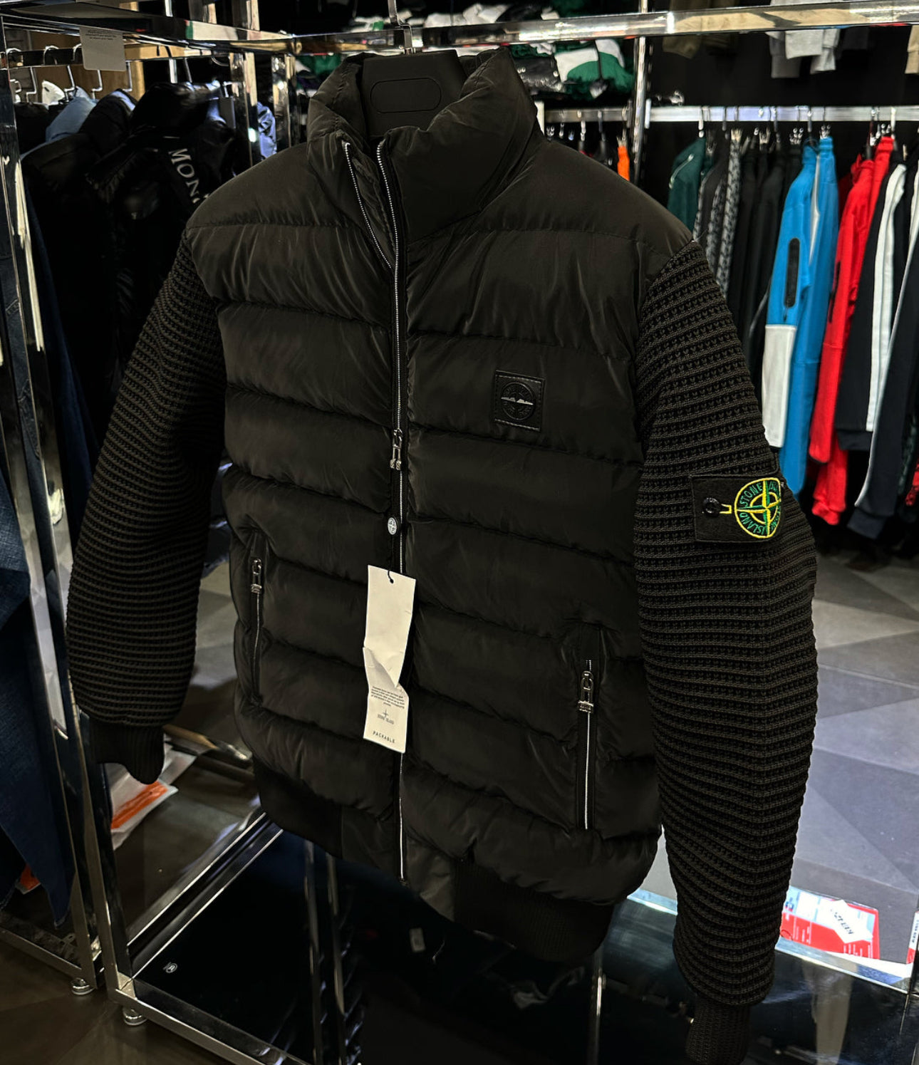 STONE ISLAND -  ΖΑΚΕΤΑ ΜΠΟΥΦΑΝ