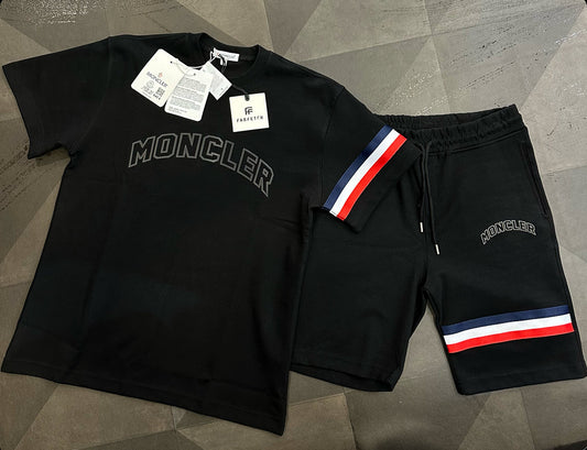 MONCLER - ΜΑΥΡΟ ΣΕΤ ΣΟΡΤΣ