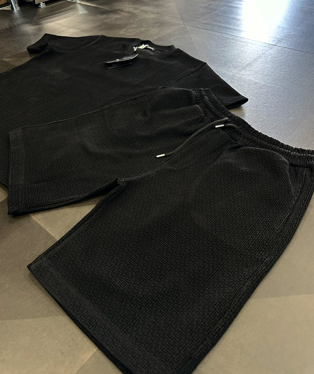 BALMAIN  - ΜΑΥΡΟ ΣΕΤ ΣΟΡΤΣ