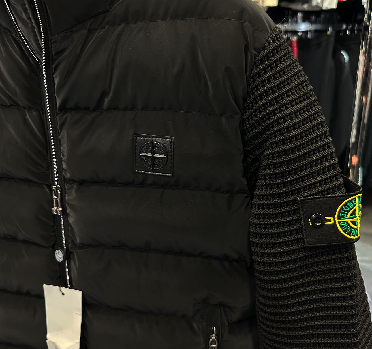 STONE ISLAND -  ΖΑΚΕΤΑ ΜΠΟΥΦΑΝ