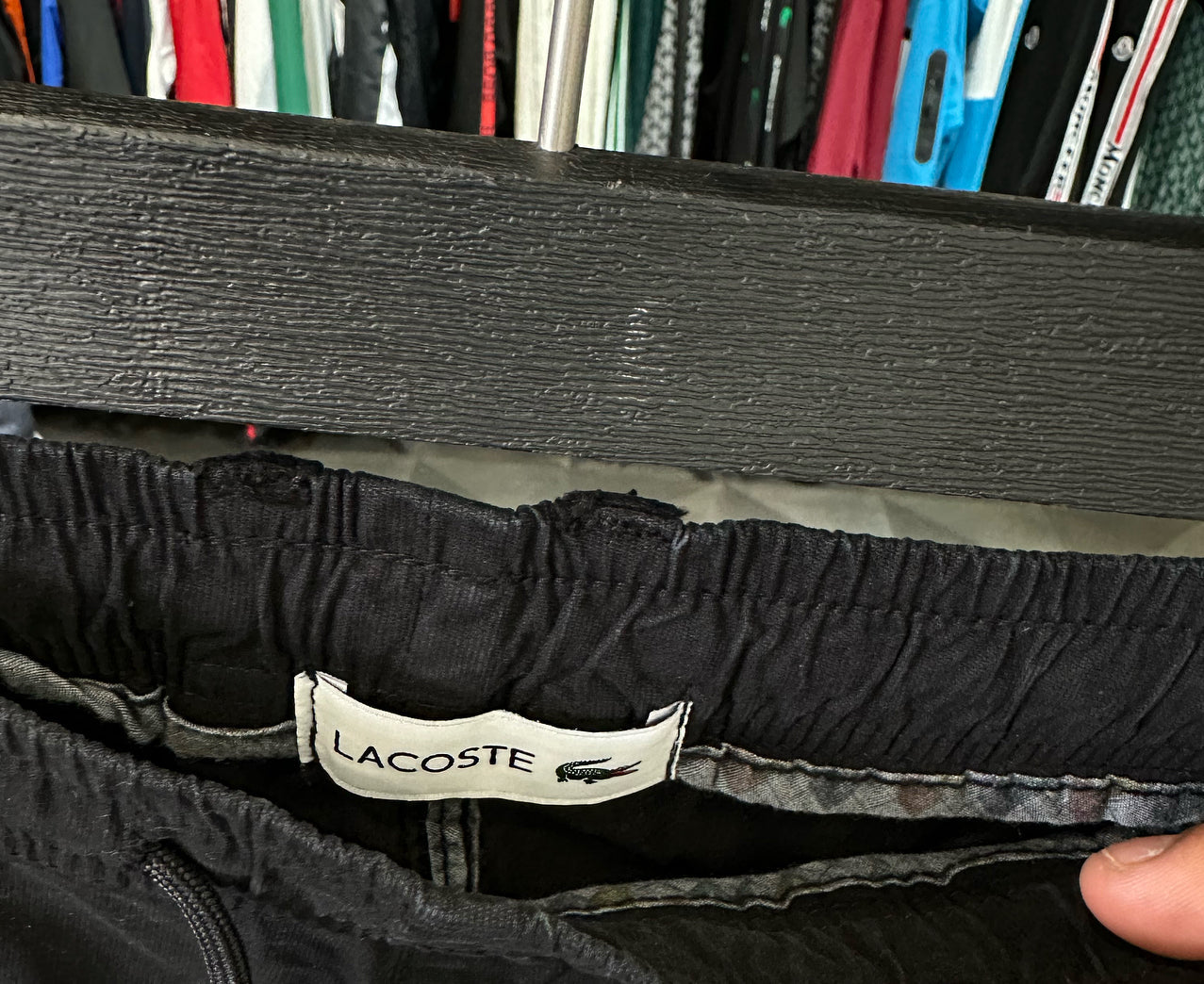 BΕΡΜΟΥΔΑ - LACOSTE ΜΑΥΡΗ