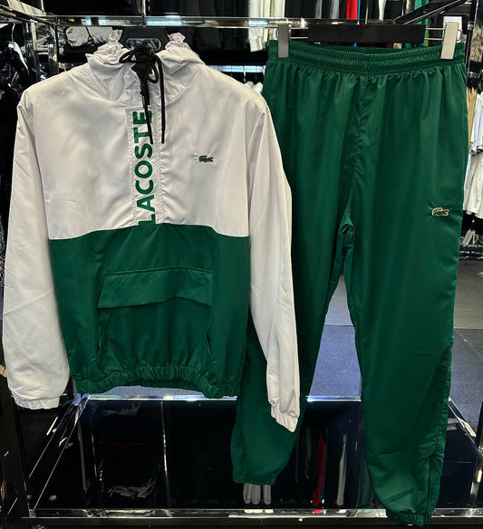 LACOSTE ΣΕΤ - ΛΕΥΚΟ ΠΡΑΣΙΝΟ