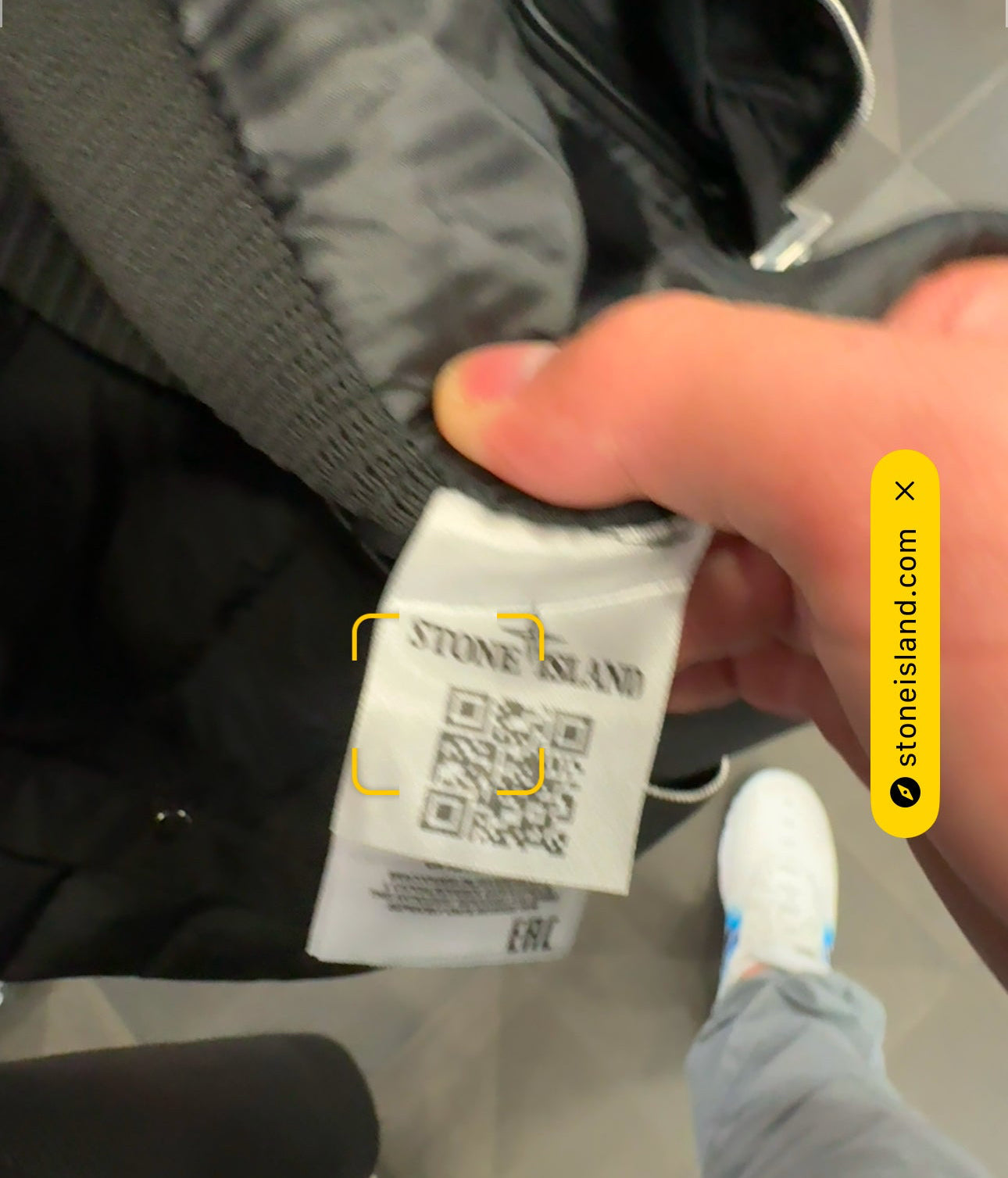 STONE ISLAND - ΖΑΚΕΤΑ ΜΠΟΥΦΑΝ