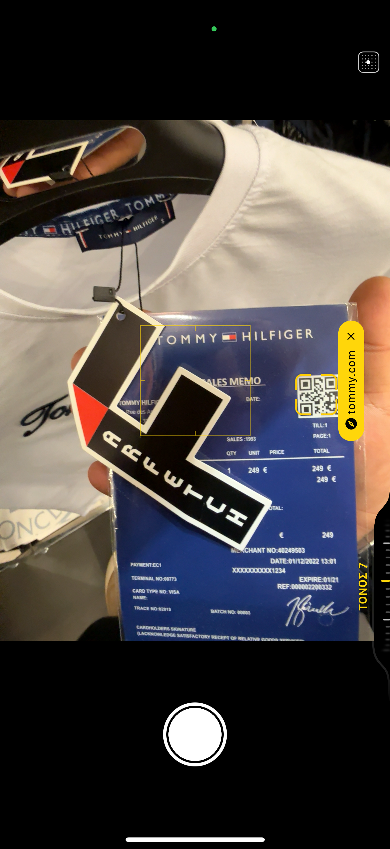 TOMMY HILFIGER T-SHIRT 2024 A