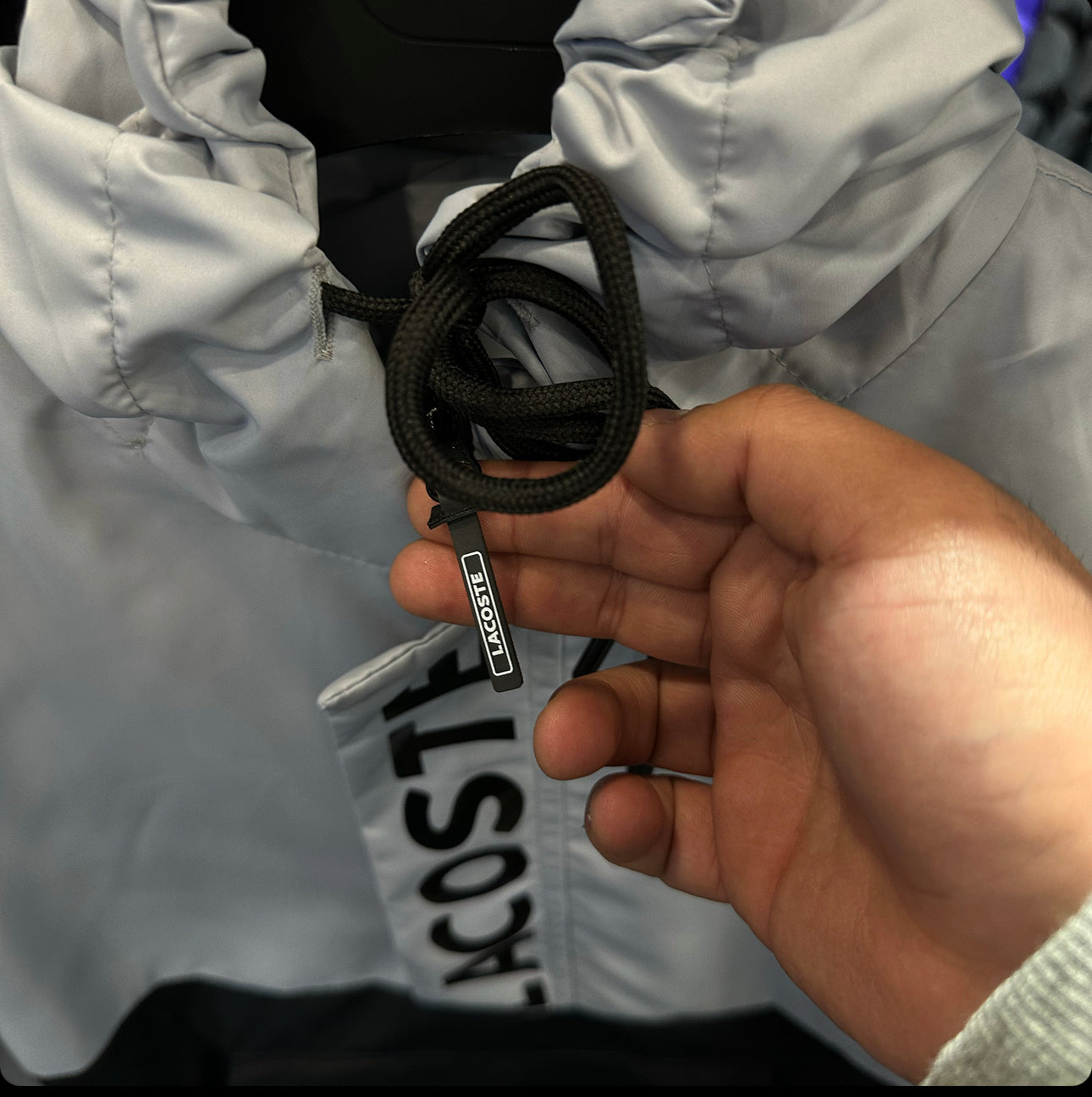 LACOSTE ΣΕΤ - ΜΑΥΡΟ ΓΚΡΙ C64 DEALS 2025