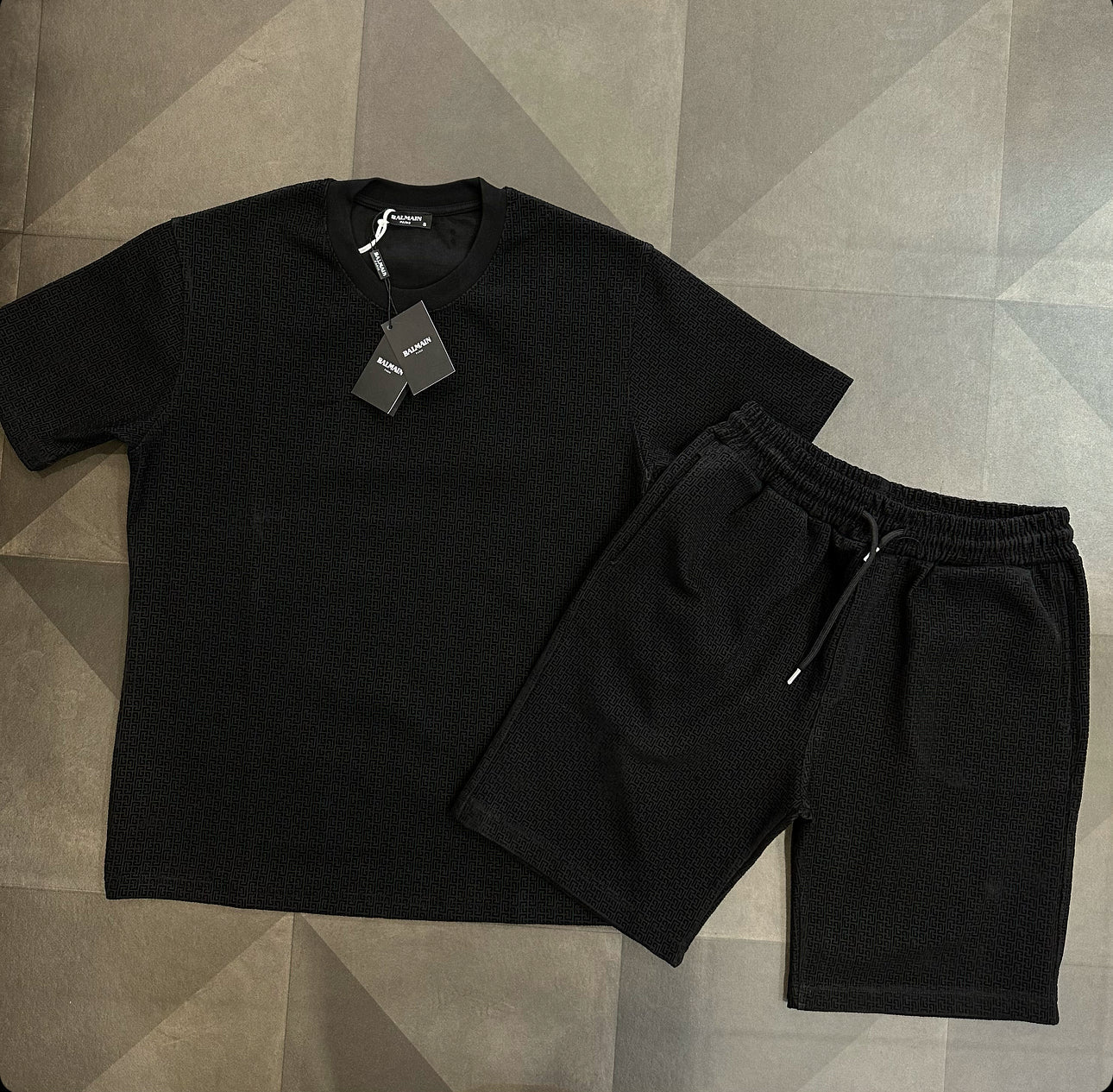 BALMAIN  - ΜΑΥΡΟ ΣΕΤ ΣΟΡΤΣ