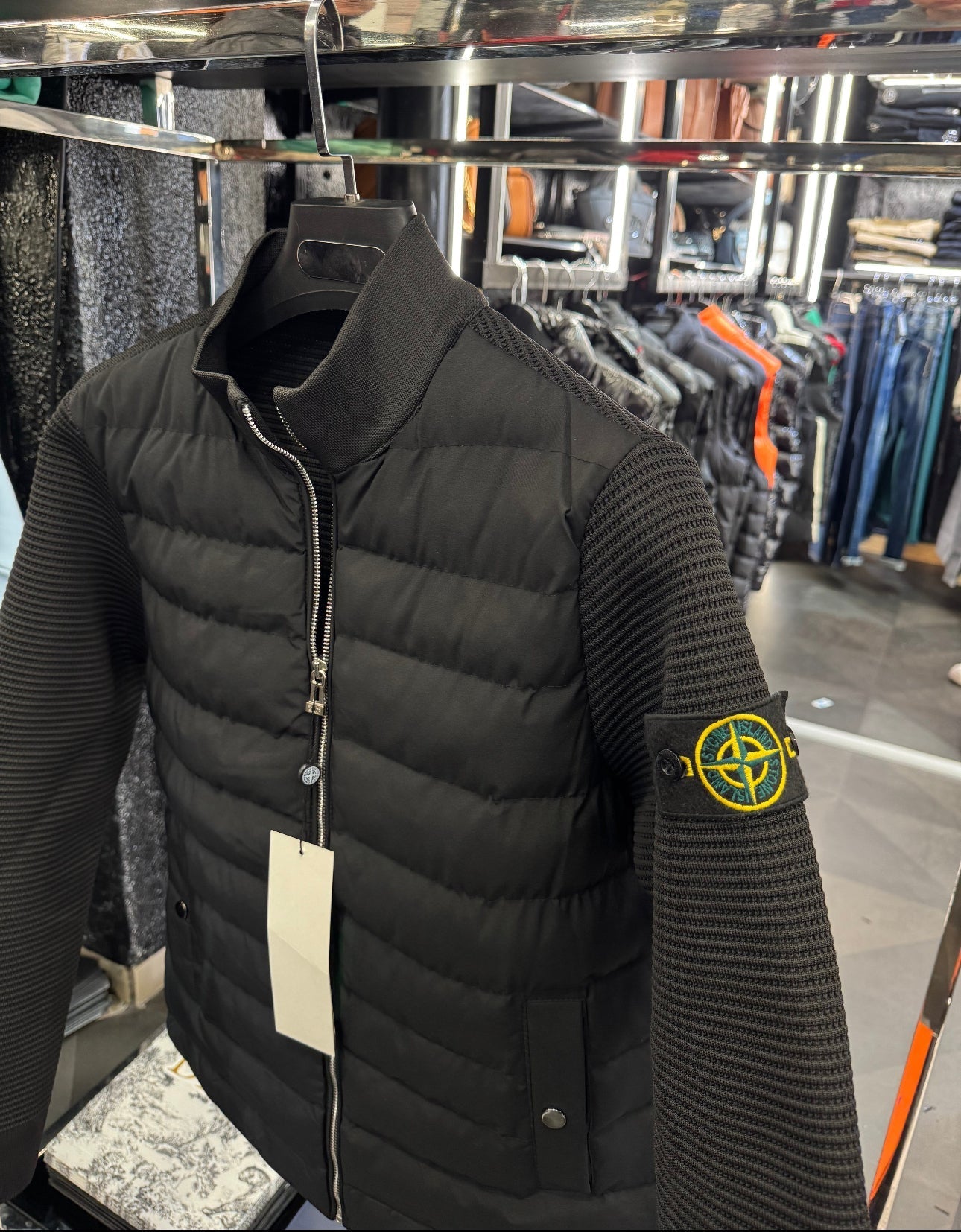 STONE ISLAND - ΖΑΚΕΤΑ ΜΠΟΥΦΑΝ