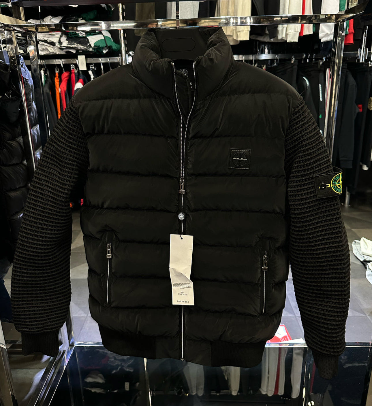 STONE ISLAND -  ΖΑΚΕΤΑ ΜΠΟΥΦΑΝ