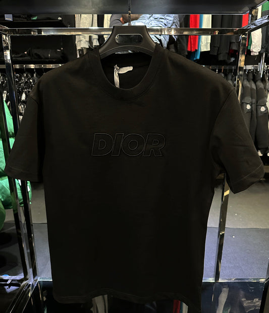 DIOR - T-SHIRT ΜΑΥΡΟ