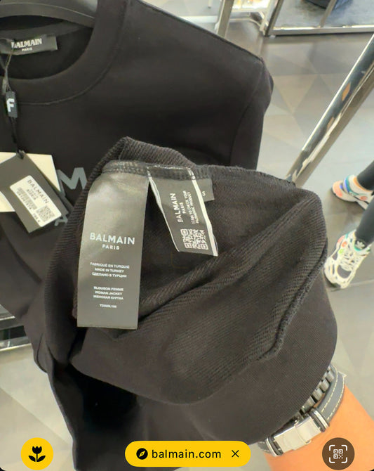 BALMAIN - ΦΟΥΤΕΡ ΜΑΥΡΟ